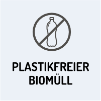 Plastikfreier Biomüll