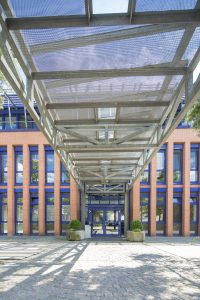 AVA Eingang Betriebsgebäude