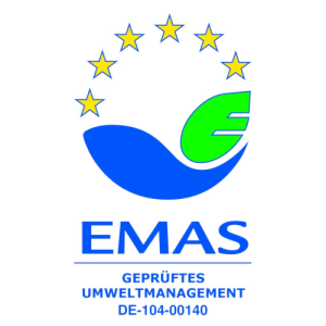 Zertifikat EMAS Geprüftes Umweltmanagement DE-104-00140