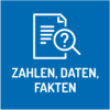 Icon Zahlen, Daten und Fakten